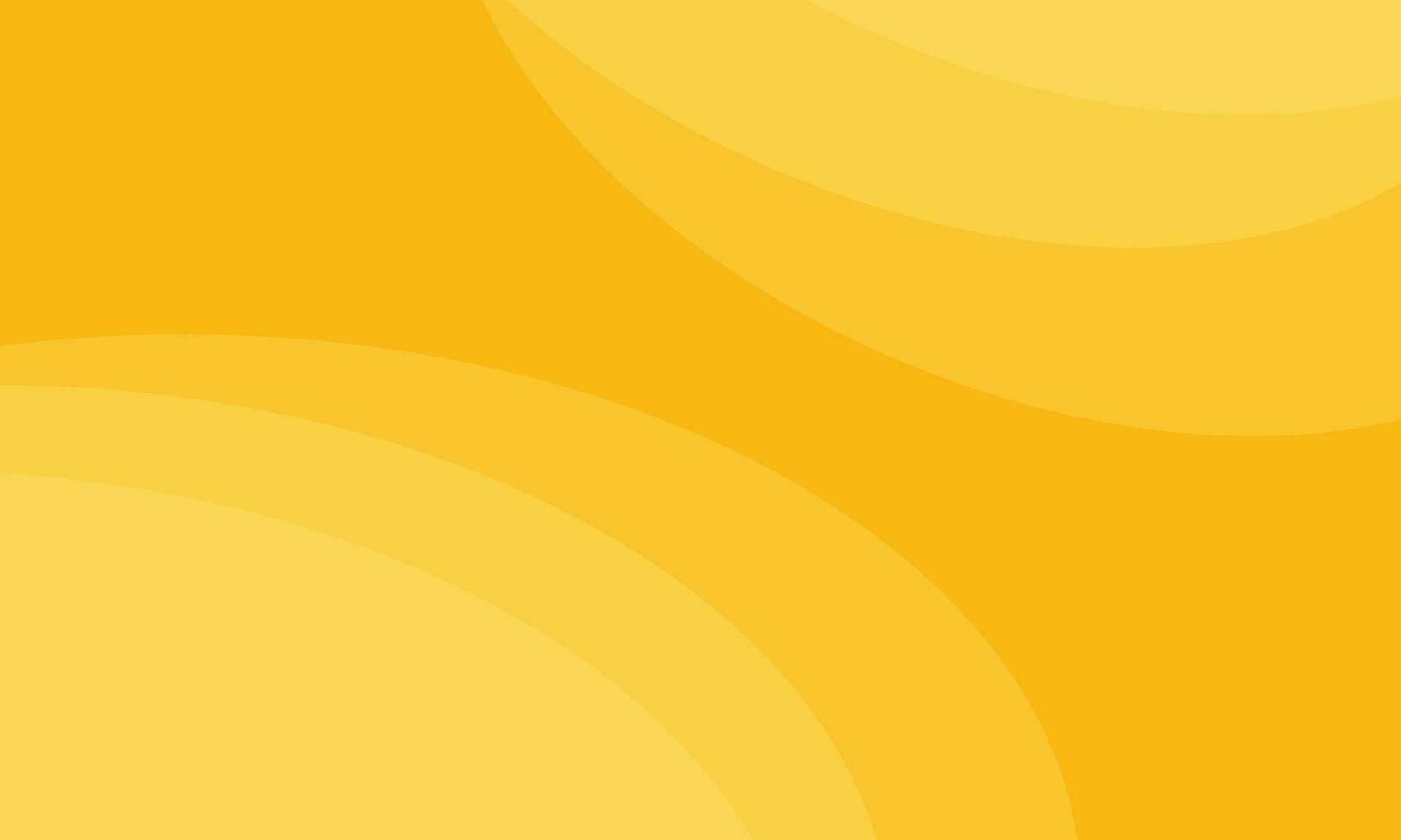 Abstract background, yellow waves, vector. vector