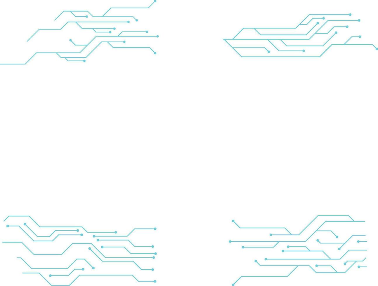 Tech Circuit board pattern for decoration design and illustration. vector