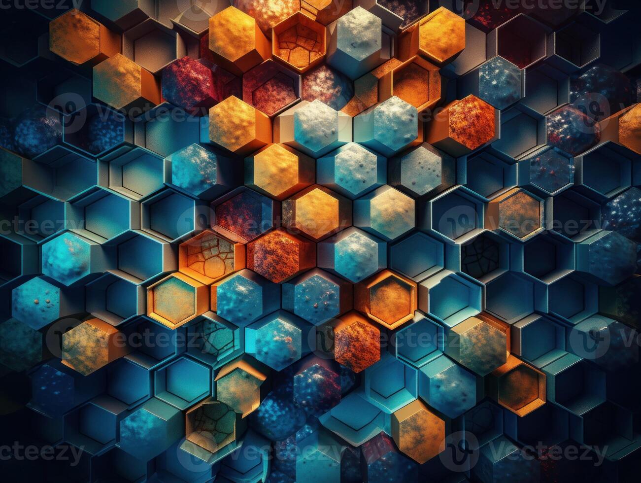 Colorful abstract background organic shapes Abstract geometric mosaic pattern created with technology photo