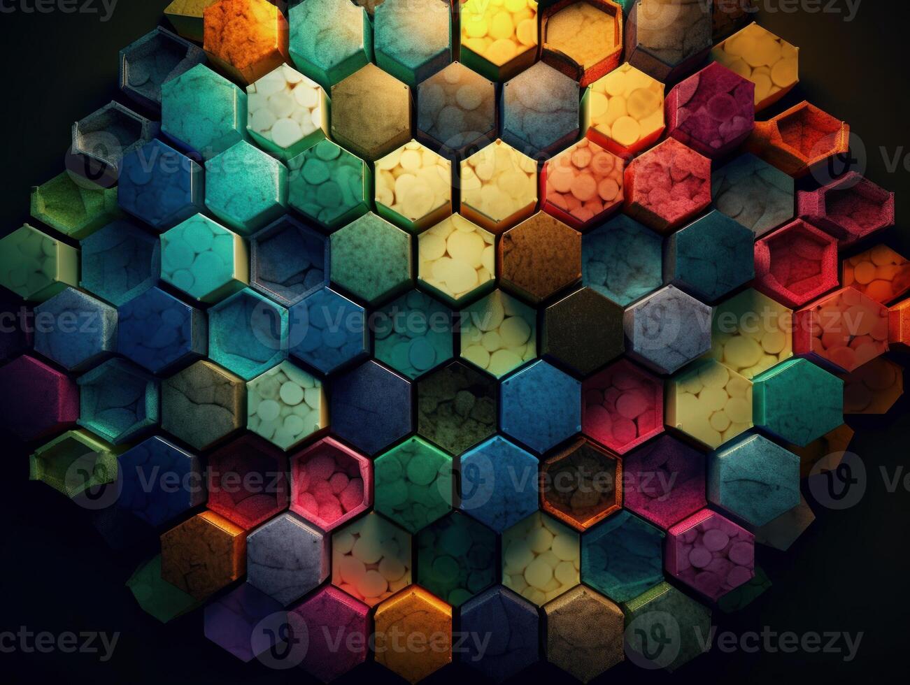 Colorful abstract background organic shapes Abstract geometric mosaic pattern created with technology photo