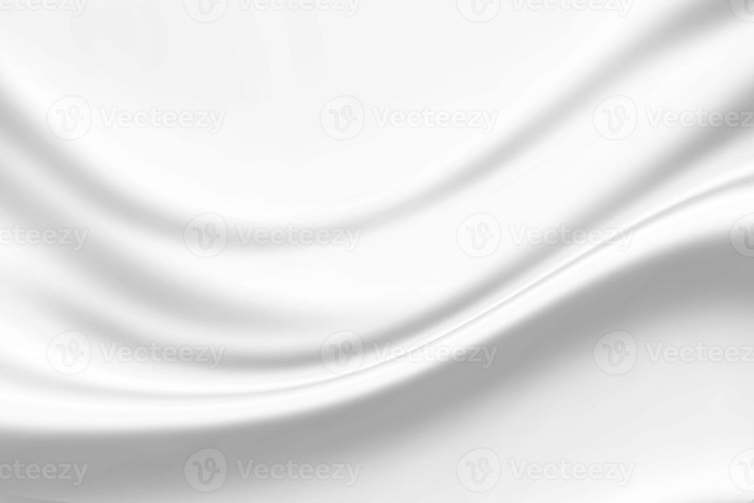 White fabric, cloth soft waves texture background. photo