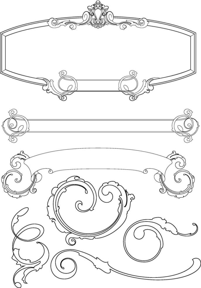 Design element set. vector