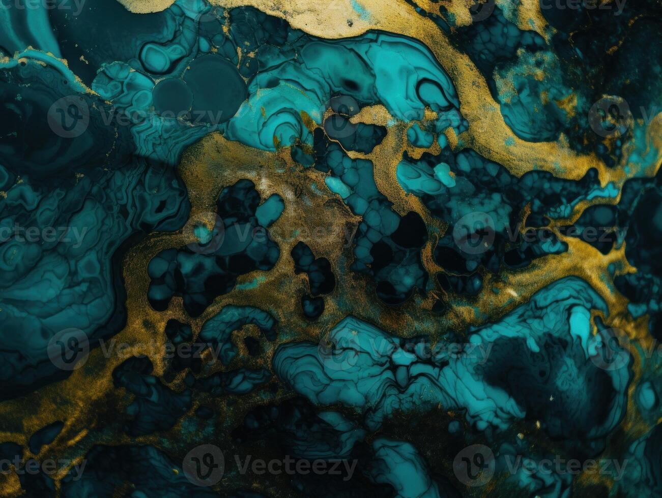 Bright fluid marble paint pattern Dynamic liquid shapes background created with technology photo