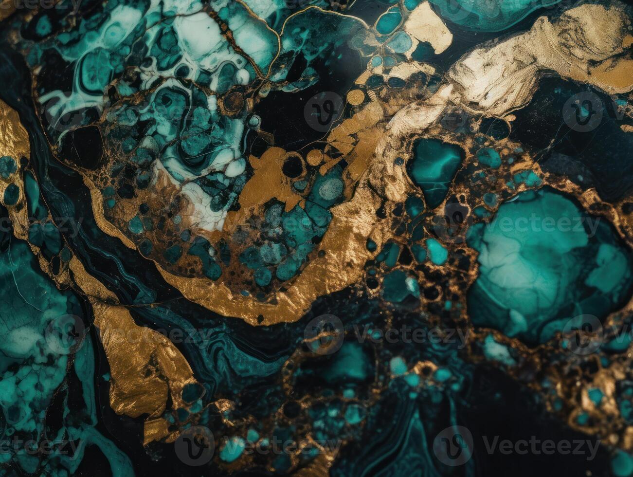 Bright fluid marble paint pattern Dynamic liquid shapes background created with technology photo