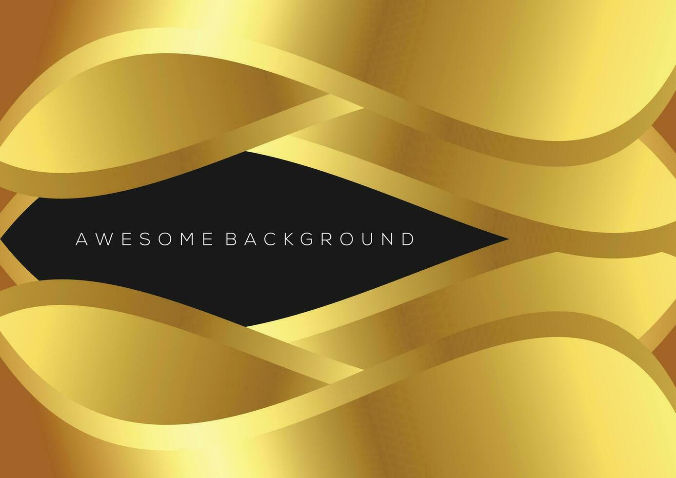 luxury wave abstract background design vector