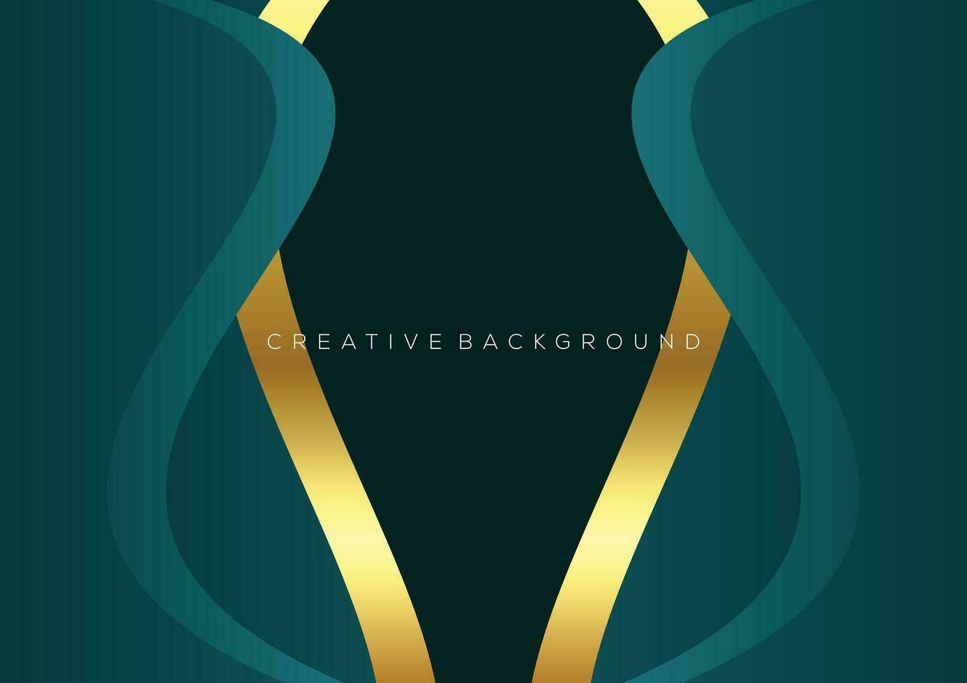 elegant background design gradient greenish blue with luxury vector