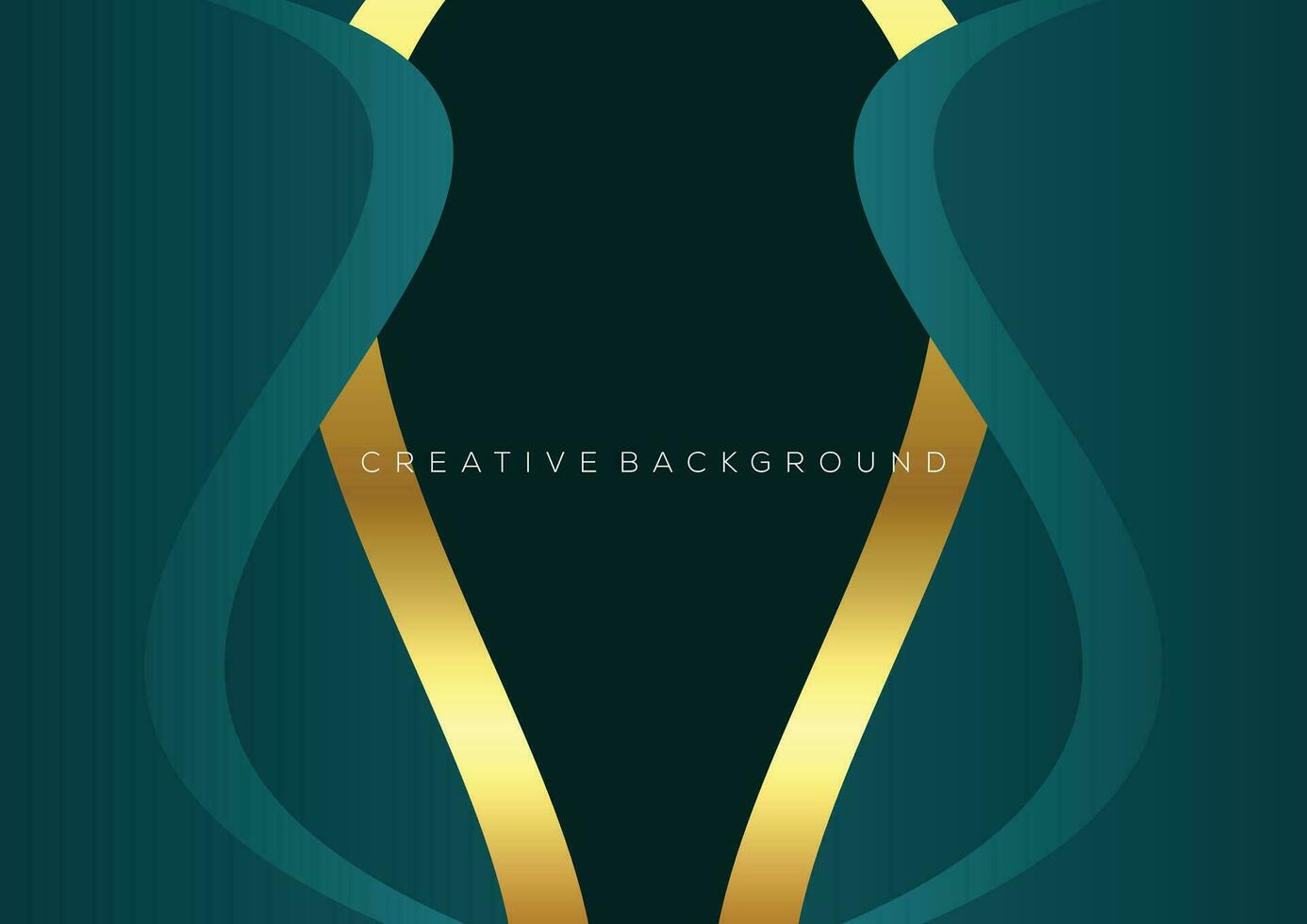 elegant background design gradient greenish blue with luxury vector