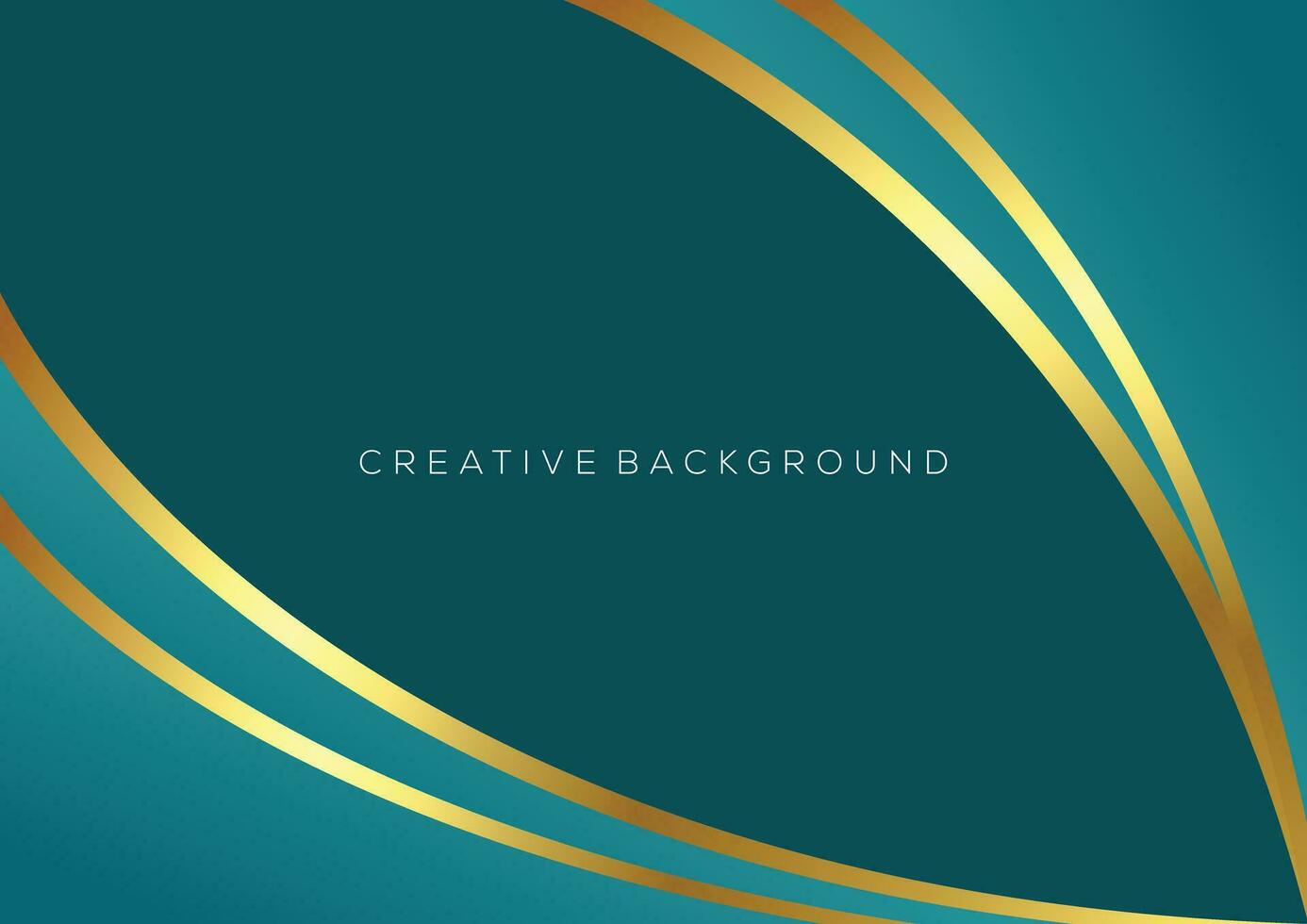 bluish green with luxury line background vector