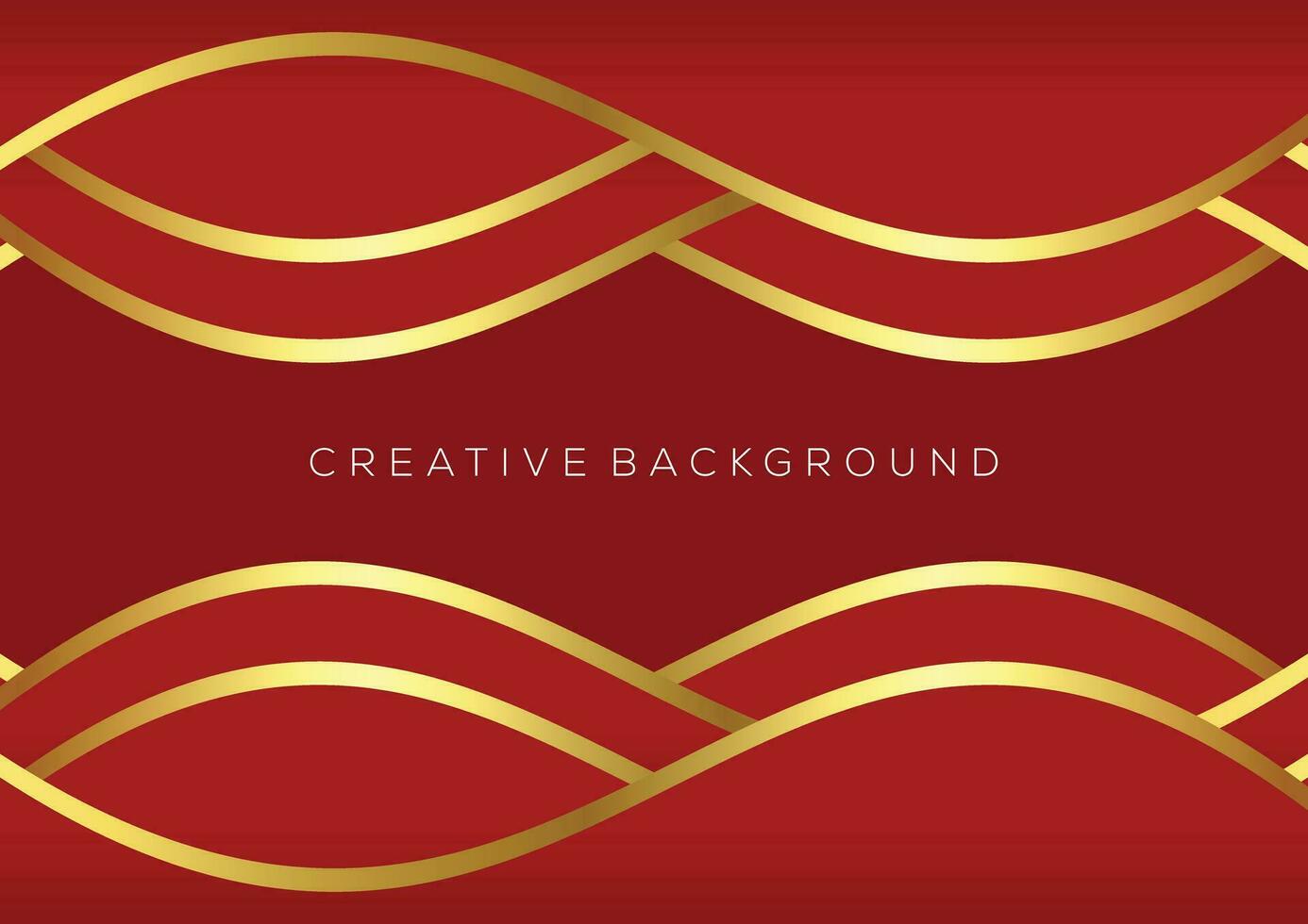 red with luxury line elegant background vector