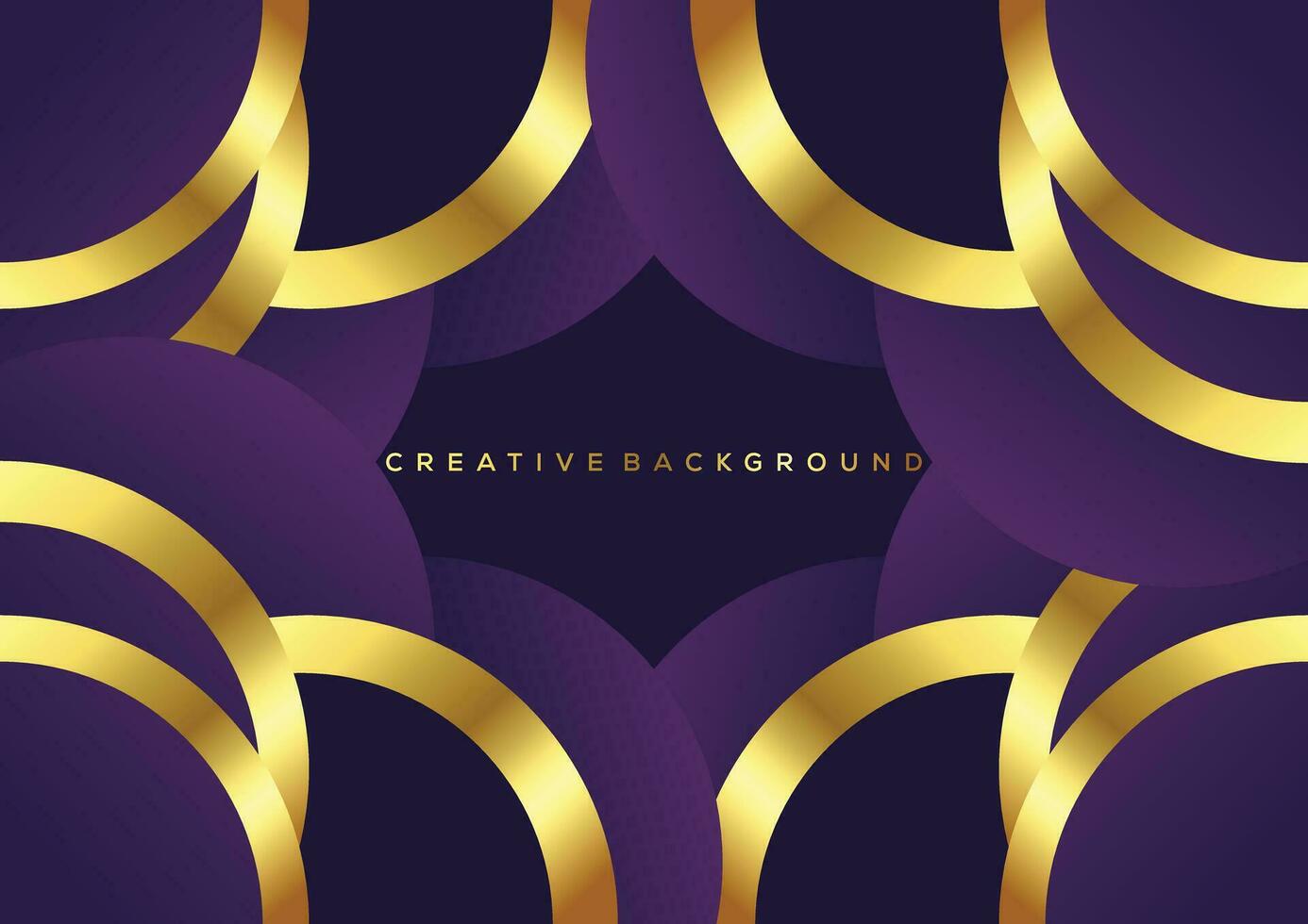 creative background purple with luxury line color vector