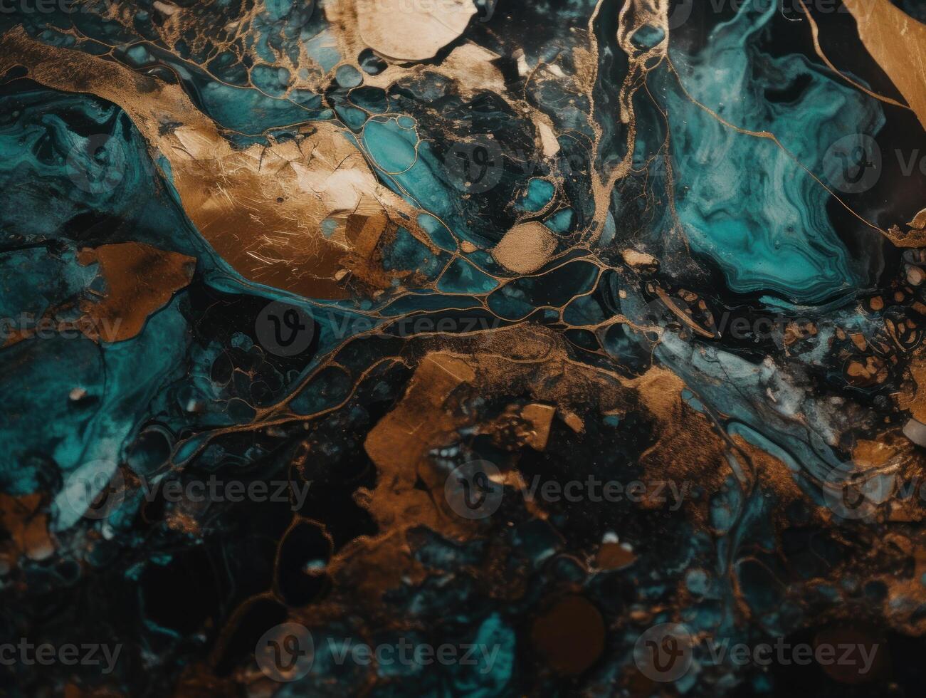 Bright fluid marble paint pattern Dynamic liquid shapes background created with technology photo