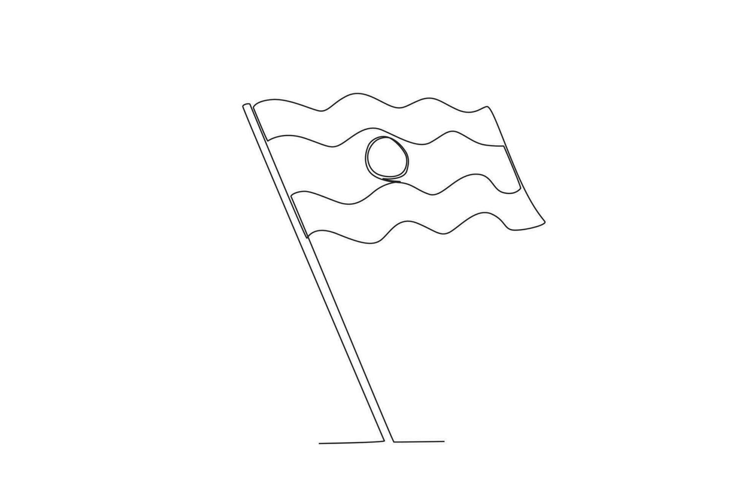 A concept of the Indian flag for independence day celebrations vector
