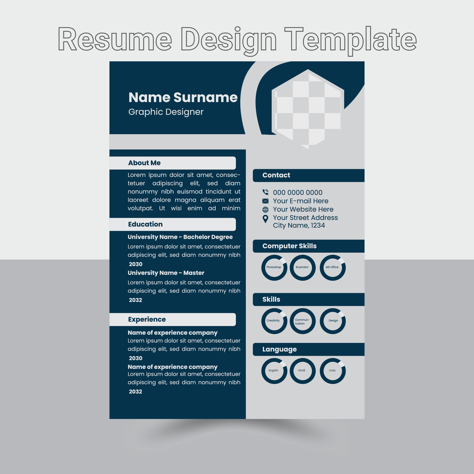 Resume Cover Page Vector Art Icons - Clean Modern Resume And Cover Letter Layout Template For Business Job Applications Minimalist Resume Cv Template Resume Design Template Cv Design Multipurpose Resume Design Free Vector 