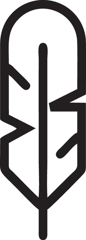 Feather icon symbol isolated vector image. Illustration of the feather bird writing drawing icon image design EPS 10