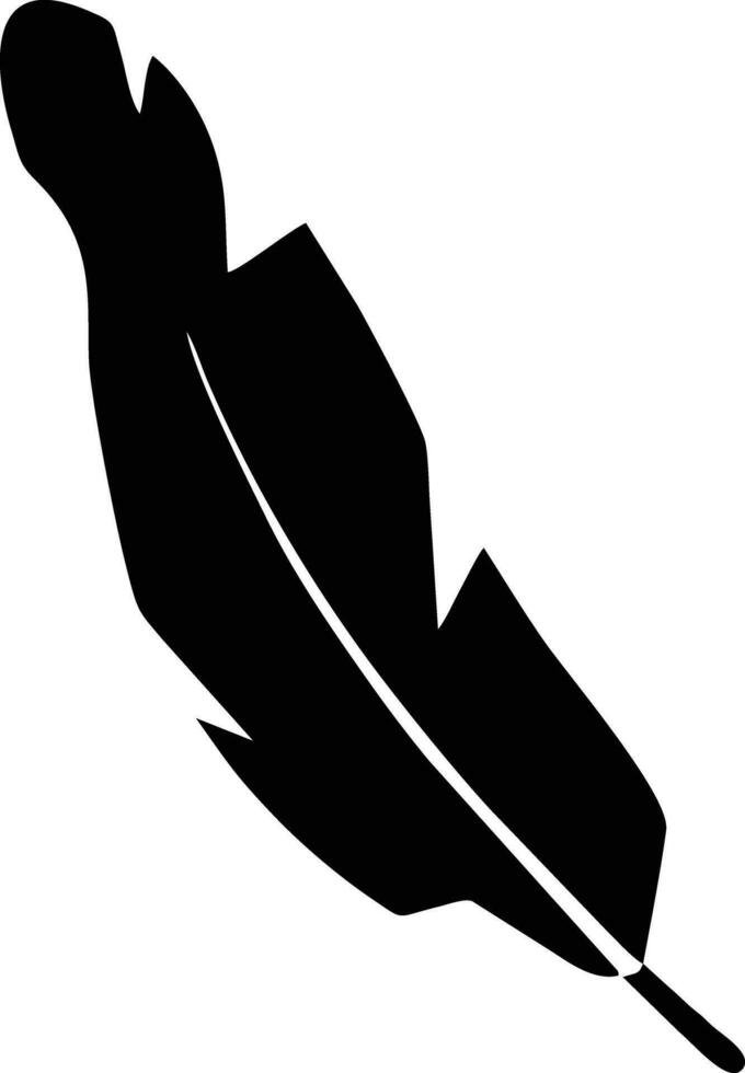 Feather icon symbol isolated vector image. Illustration of the feather bird writing drawing icon image design EPS 10