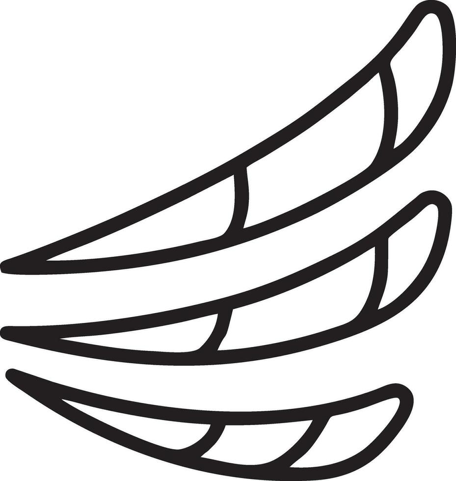 Feather icon symbol isolated vector image. Illustration of the feather bird writing drawing icon image design EPS 10