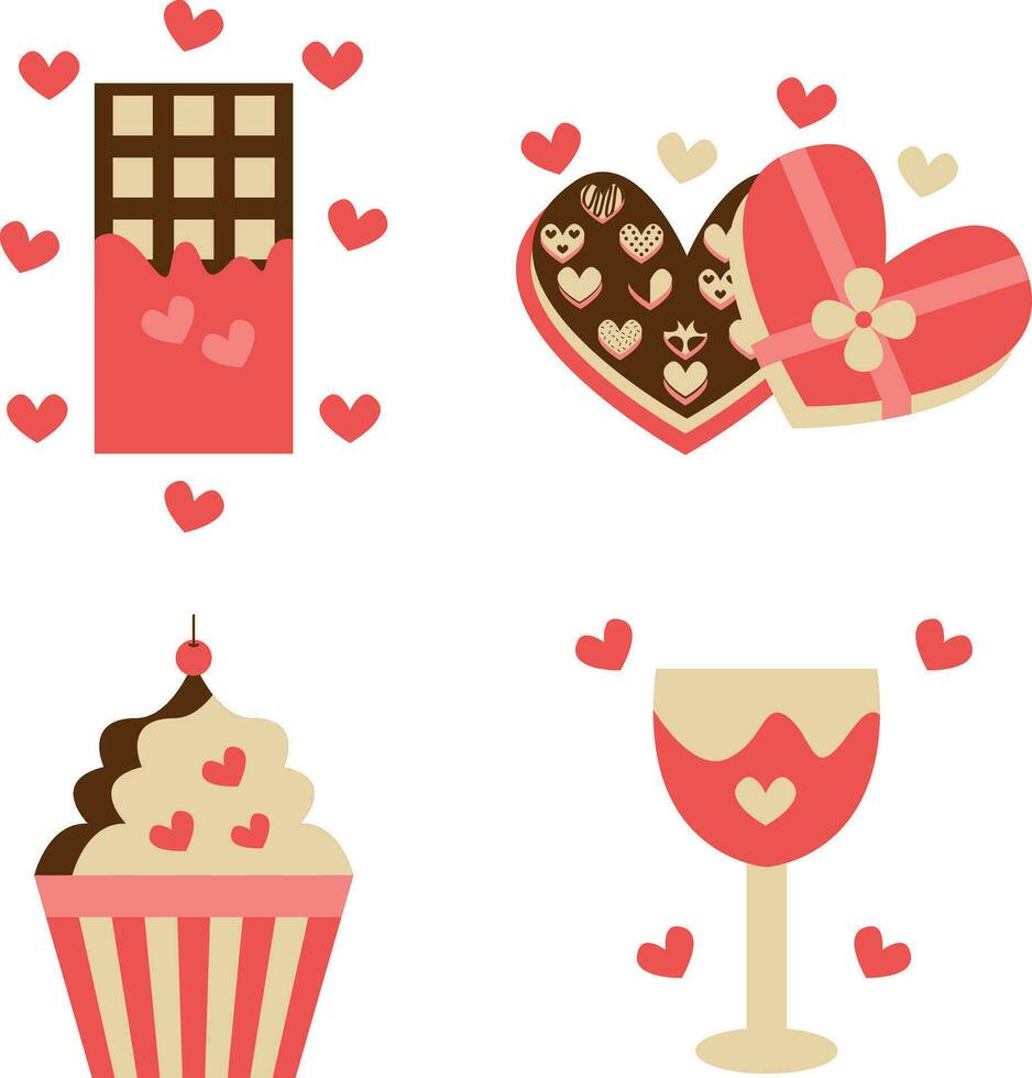 valentine-s-day-decoration-background-with-product-display-and-heart-shaped-for-decoration