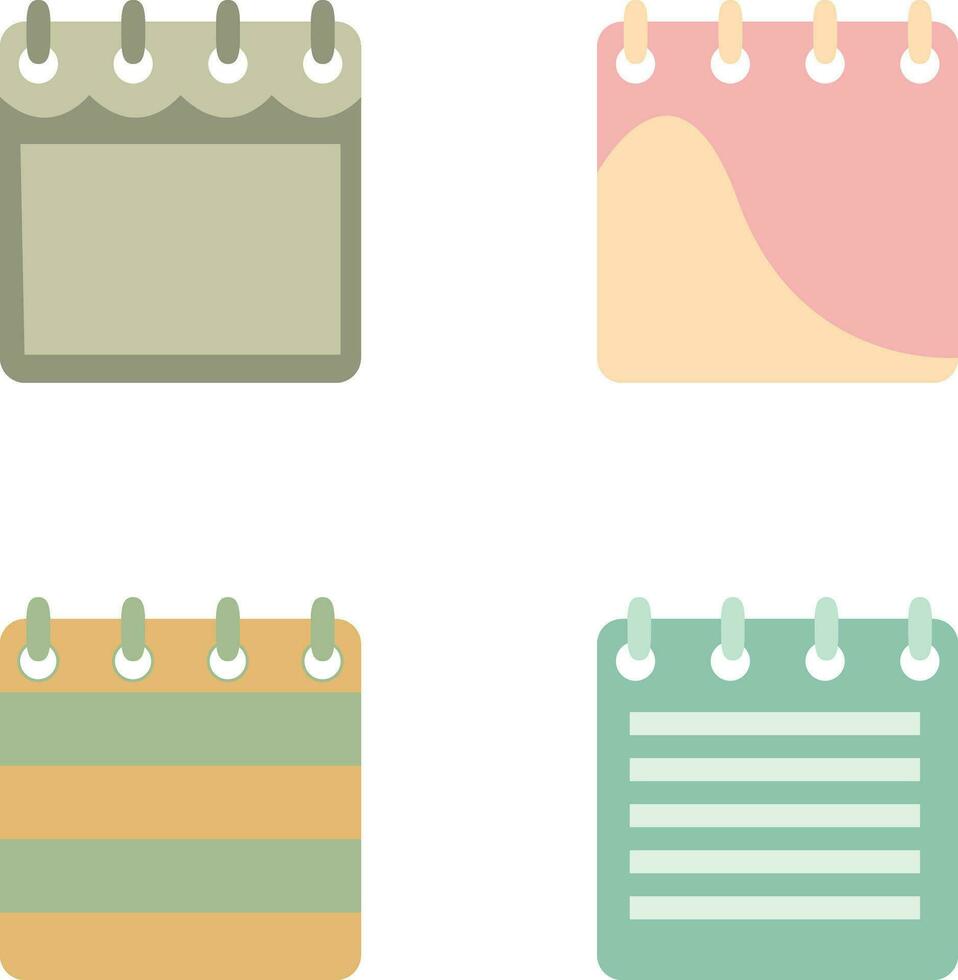 Message Board notes. Information board with blank Paper sticky notes for reminders, to do list, planner, scheduler. Hand drawn Vector illustration.