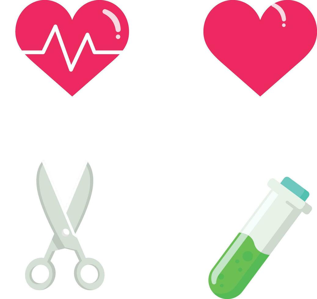 Medical device illustration. Medical equipment line icon set for design decoration. Illustration vector. vector