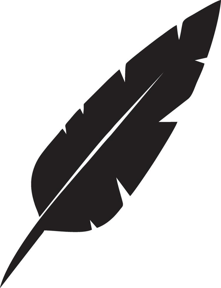 Feather icon symbol isolated vector image. Illustration of the feather bird writing drawing icon image design EPS 10