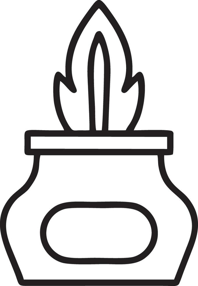 Feather icon symbol isolated vector image. Illustration of the feather bird writing drawing icon image design EPS 10