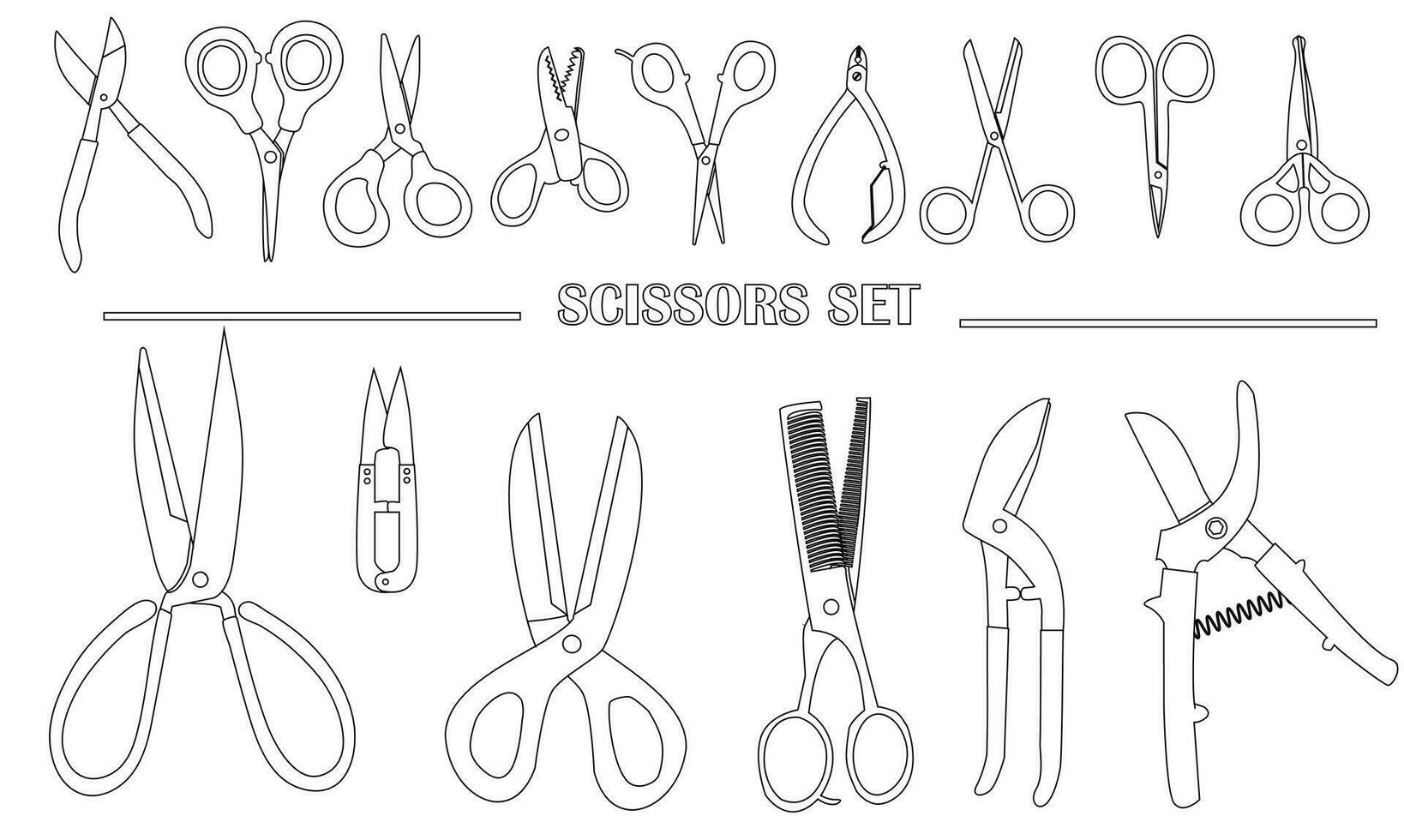 Different scissors store