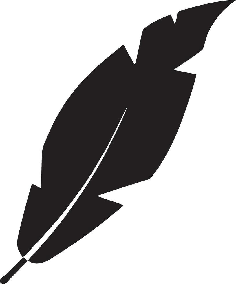 Feather icon symbol isolated vector image. Illustration of the feather bird writing drawing icon image design EPS 10