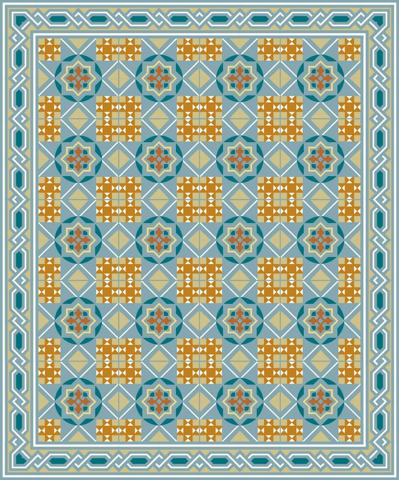 Decorative modern pattern, repeat pattern, seamless pattern vector