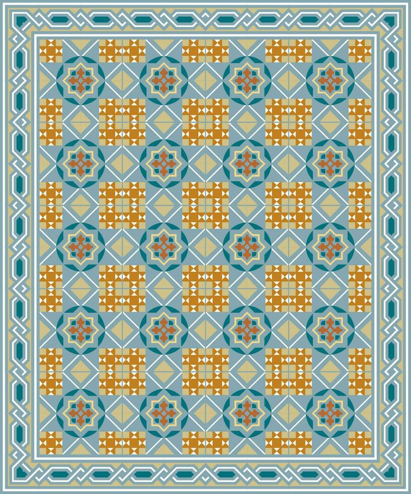 Decorative modern pattern, repeat pattern, seamless pattern vector