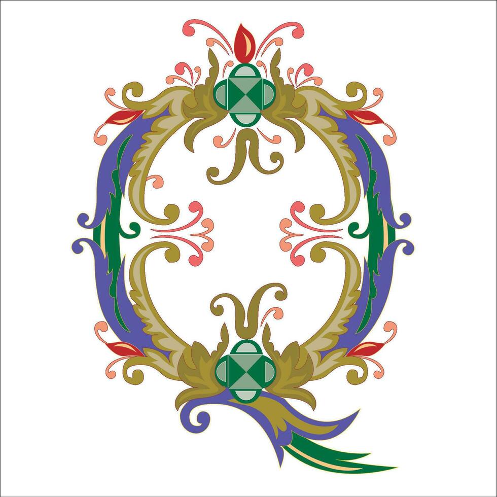 Letter initial q logo design vector