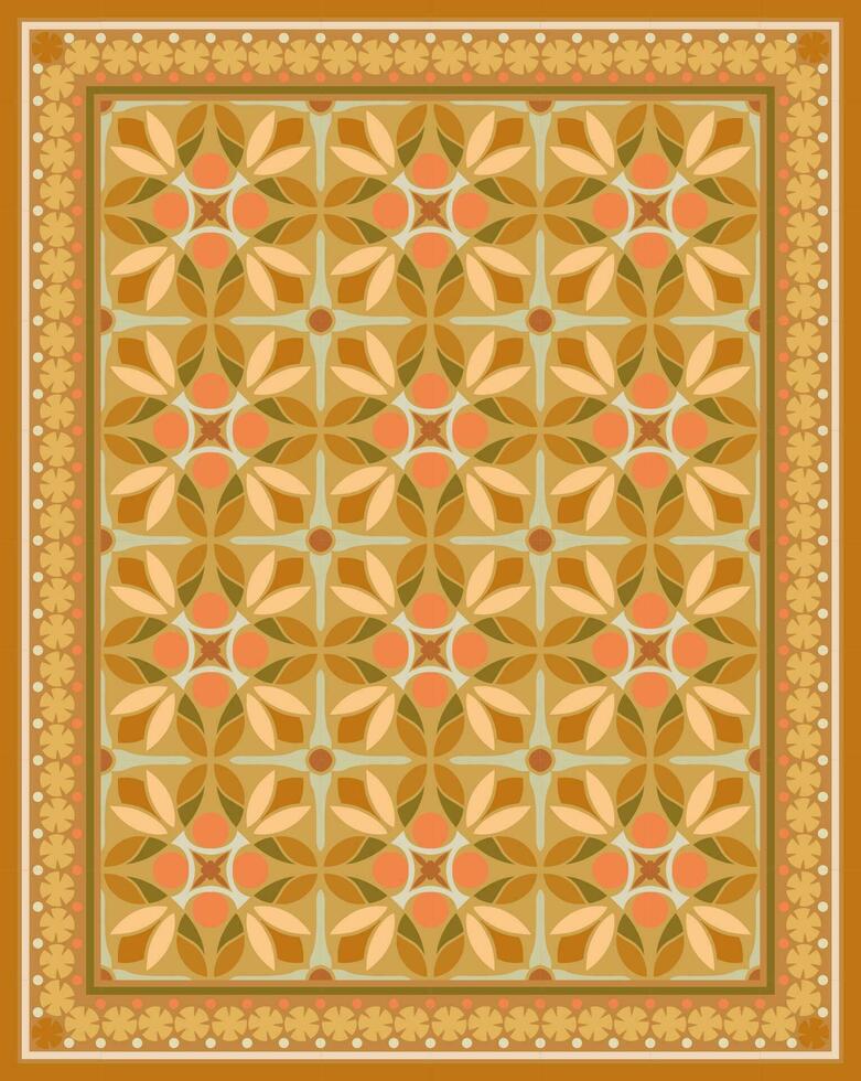 Decorative modern pattern, repeat pattern, seamless pattern vector