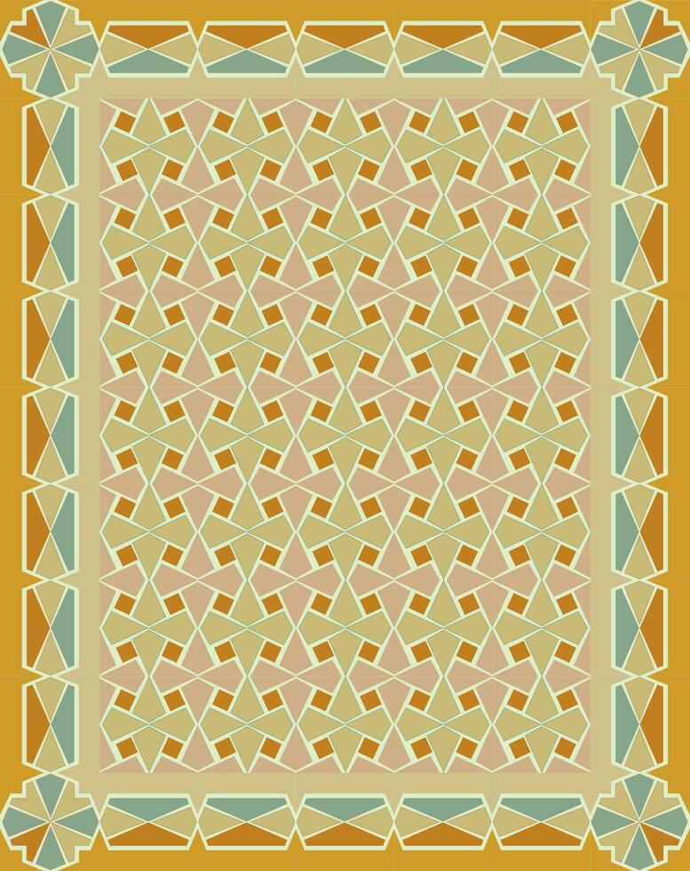 Decorative modern pattern, repeat pattern, seamless pattern vector
