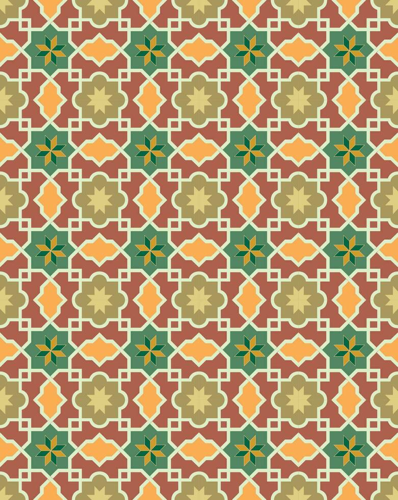 Decorative modern pattern, repeat pattern, seamless pattern vector