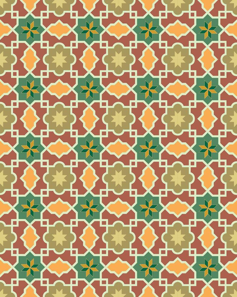 Decorative modern pattern, repeat pattern, seamless pattern vector