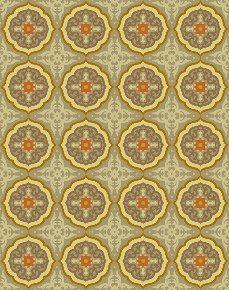 Decorative modern pattern, repeat pattern, seamless pattern vector