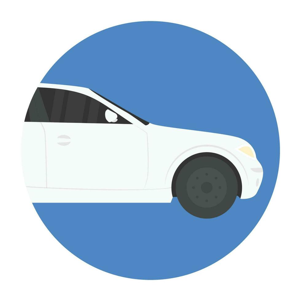 Transportation Flat Icons vector