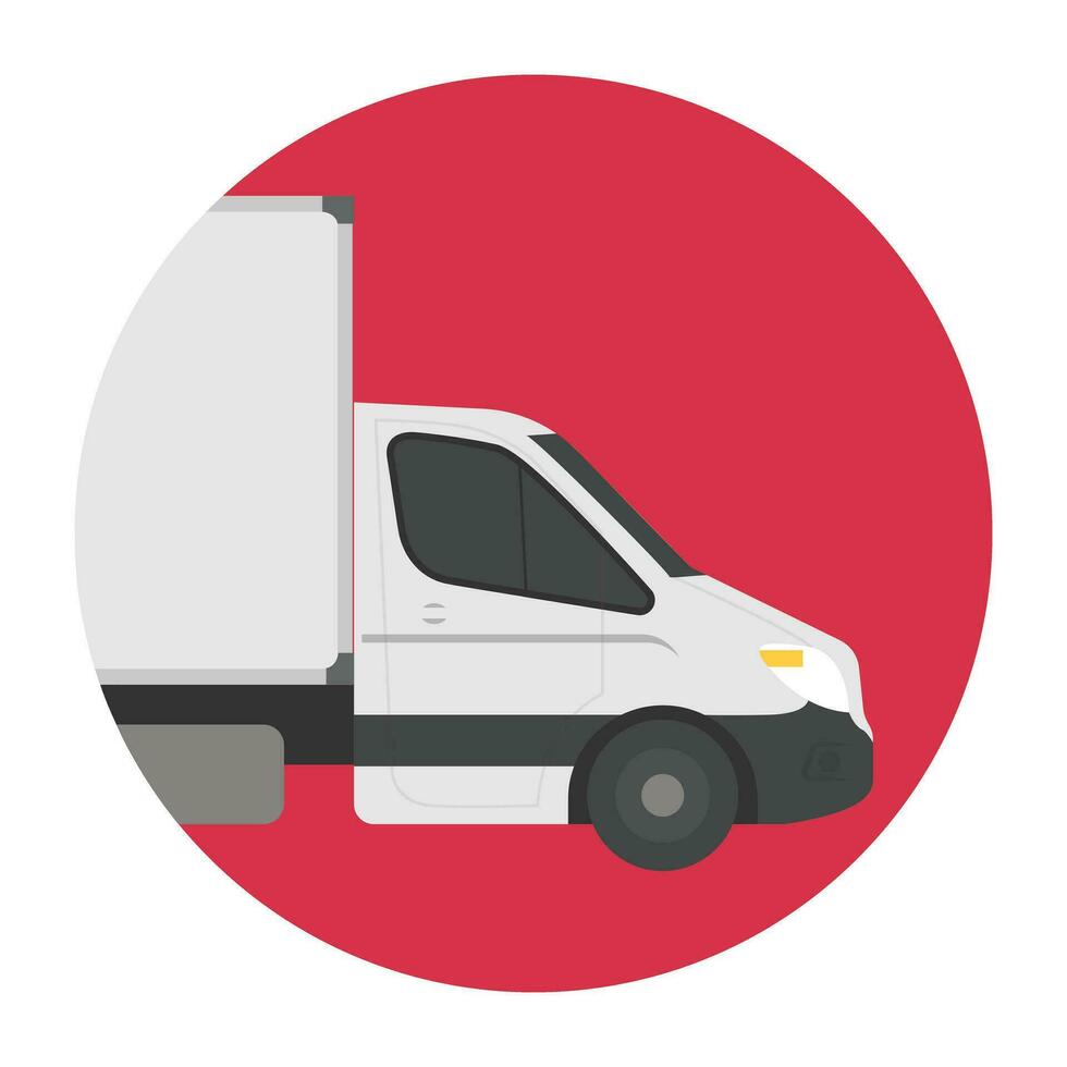 Transportation Flat Icons vector