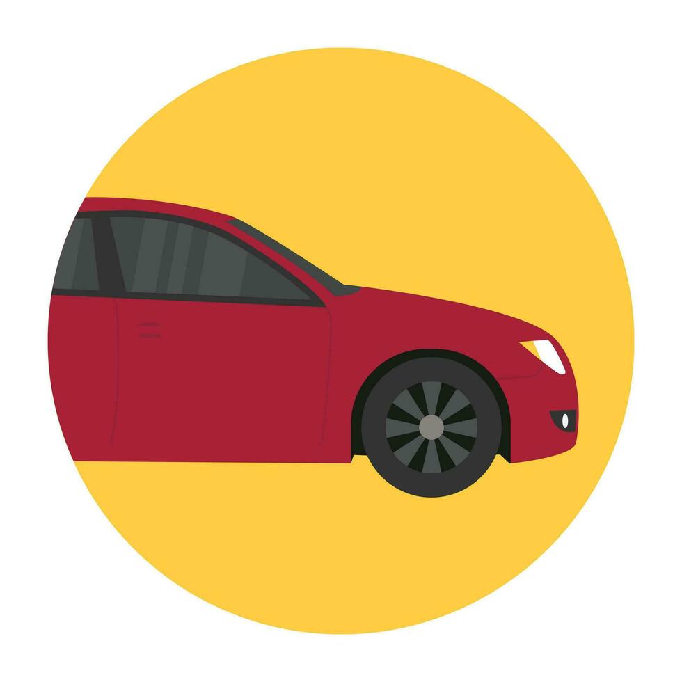 Transportation Flat Icons vector