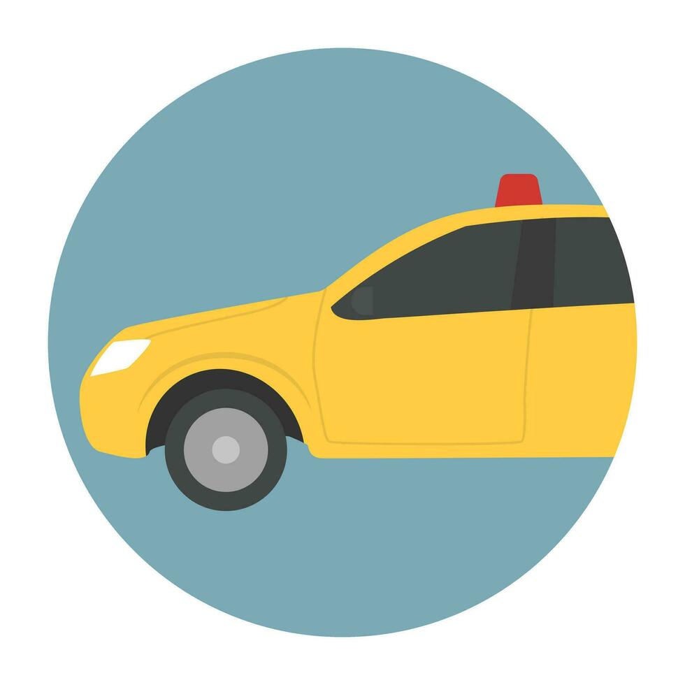 Transportation Flat Icons vector