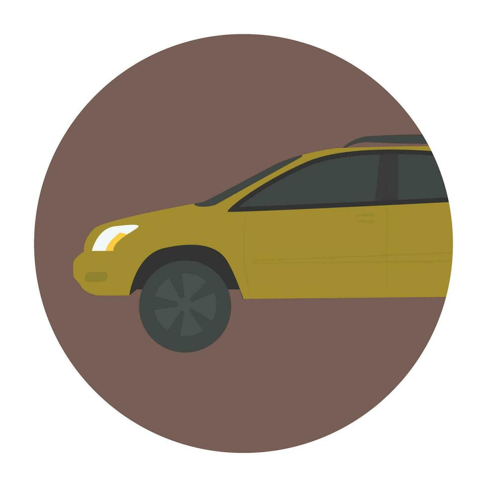 Transportation Flat Icons vector