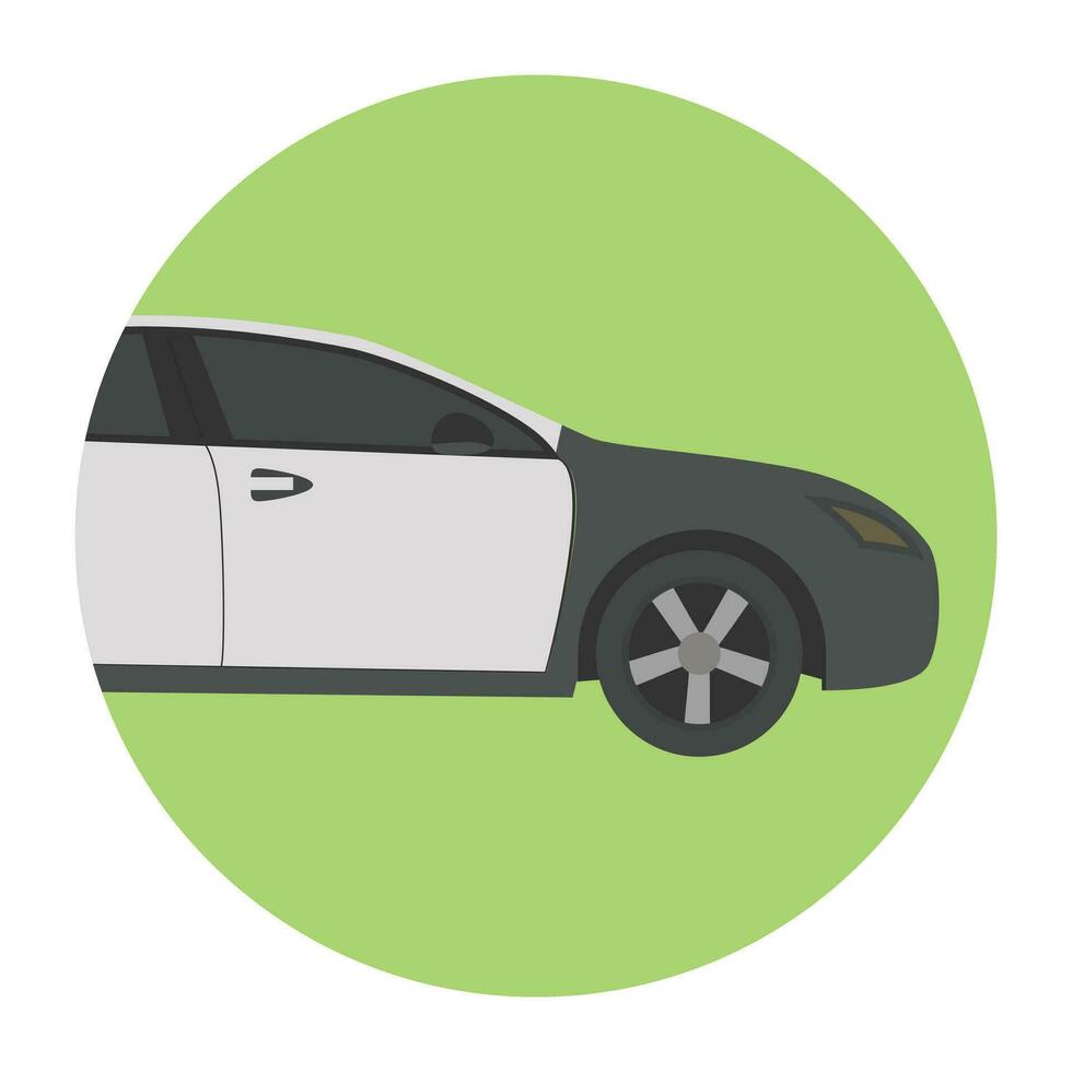 Transportation Flat Icons vector