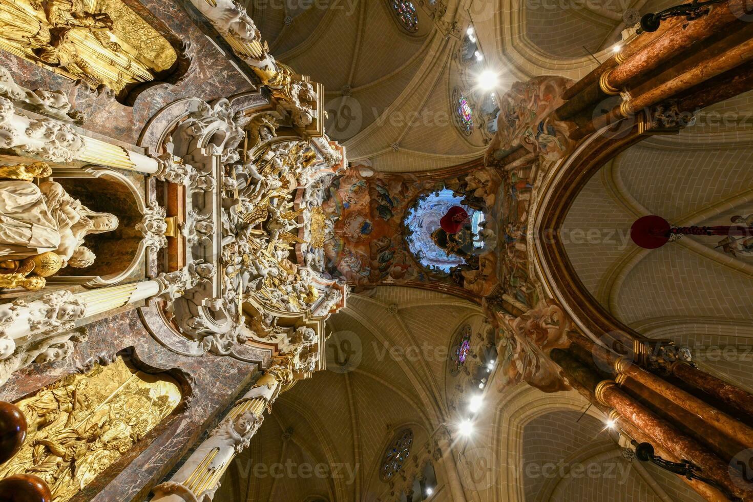 el primate catedral de Santo María - Toledo, España foto