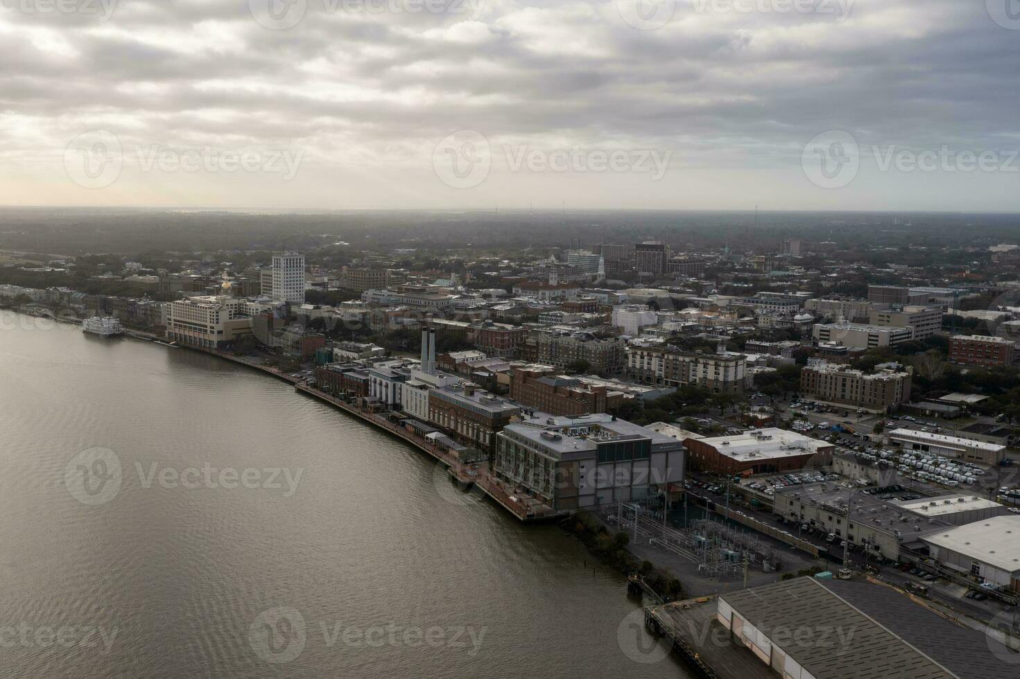 Savannah City Skyline - Georgia photo