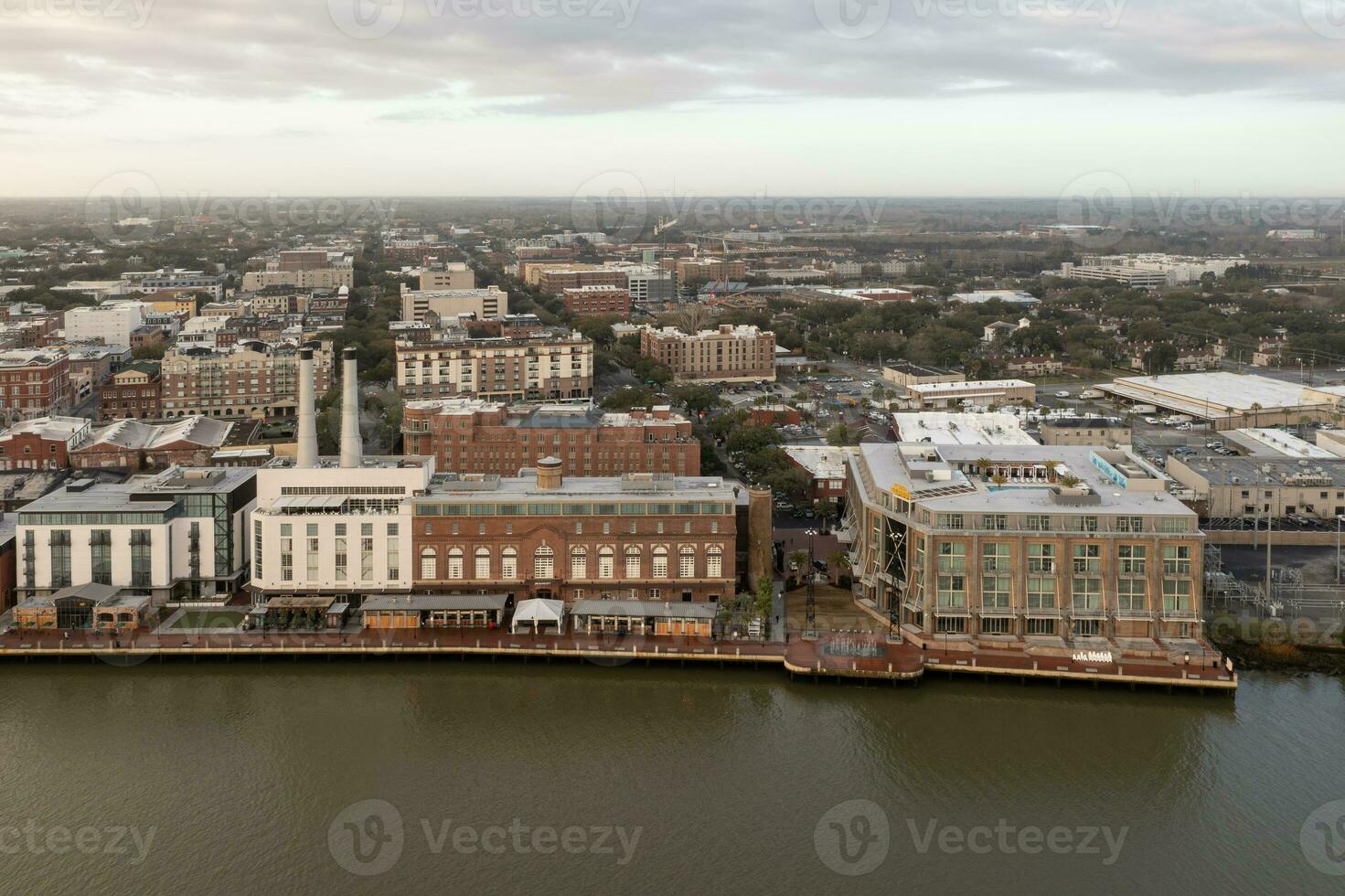 Savannah City Skyline - Georgia photo