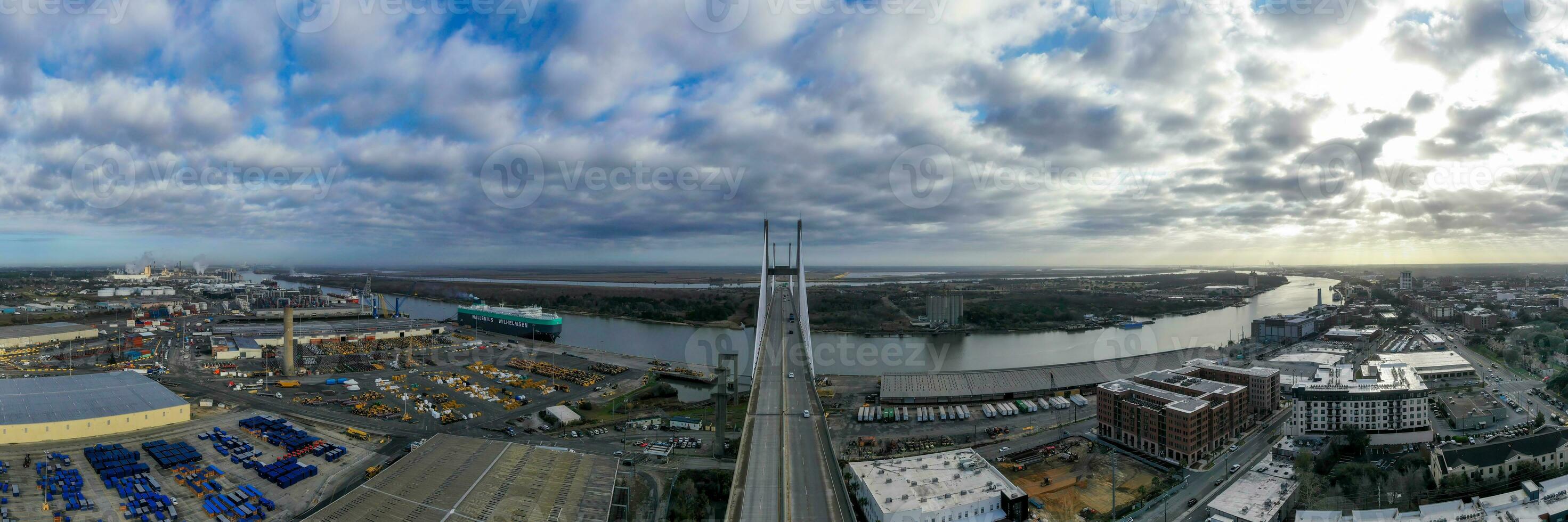 Talmadge Memorial Bridge - Savannah, Georgia photo