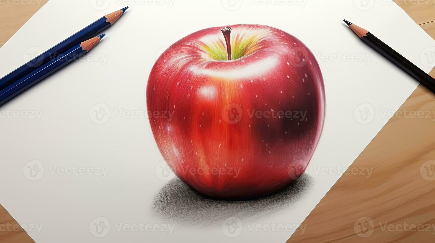 realistic apple drawing | apple sketch | how to draw apple | easy apple  drawing | - YouTube