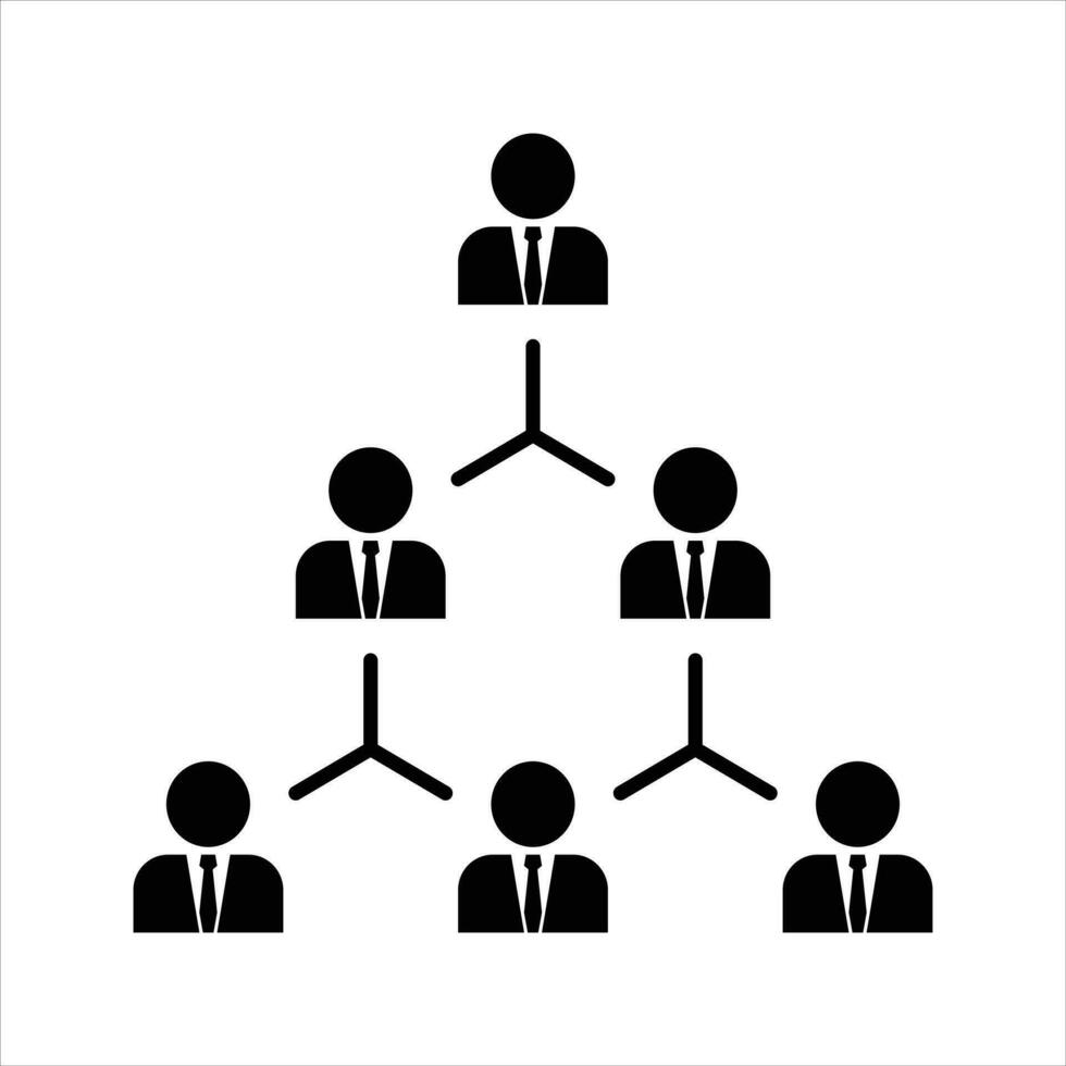 Flat Line Icons Office and Business. people connected on the team line icons collection. isolated on white background. vector