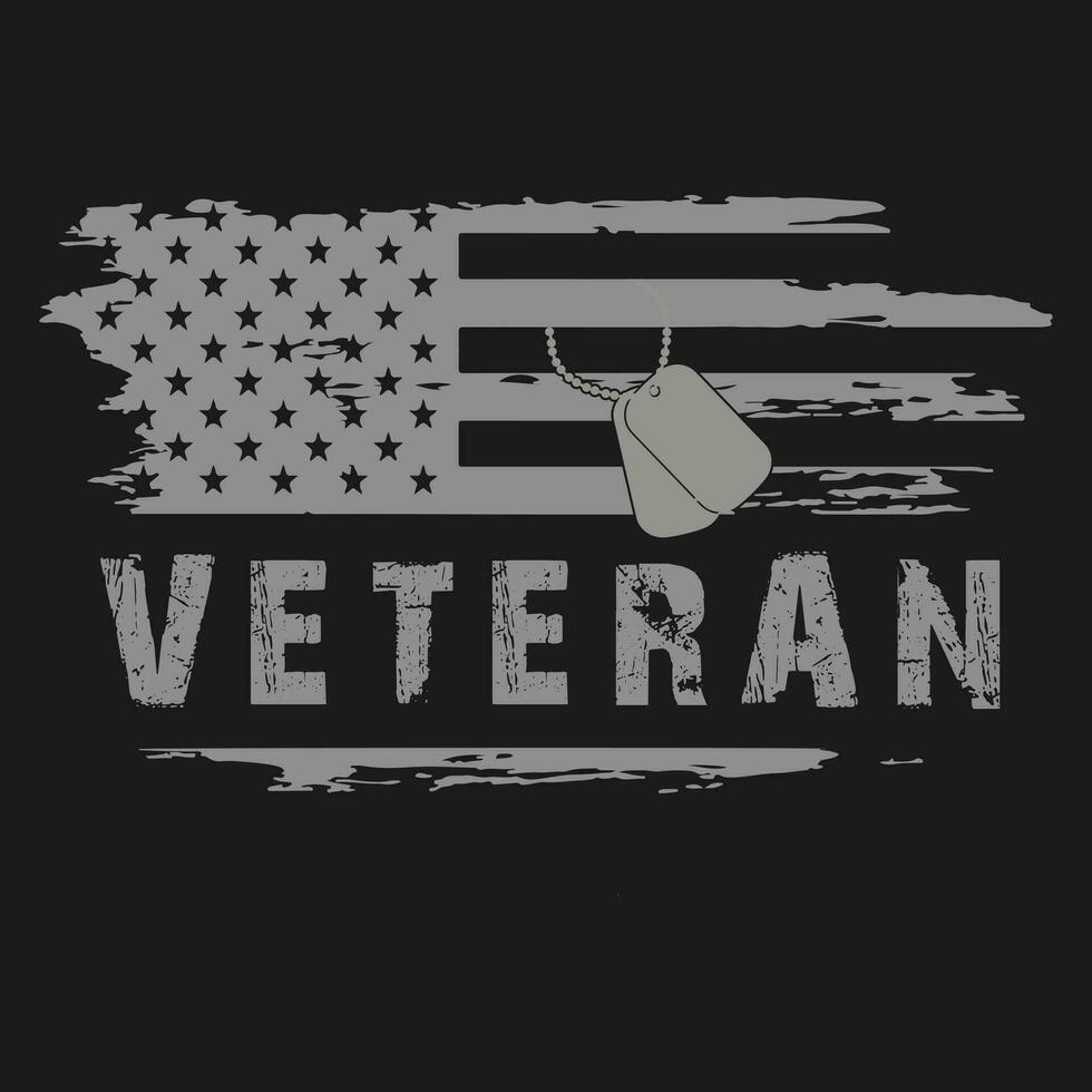 funny gift Veteran day t shirt vector