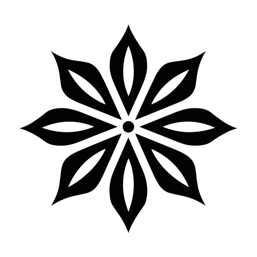 Best Christmas Snowflake vector