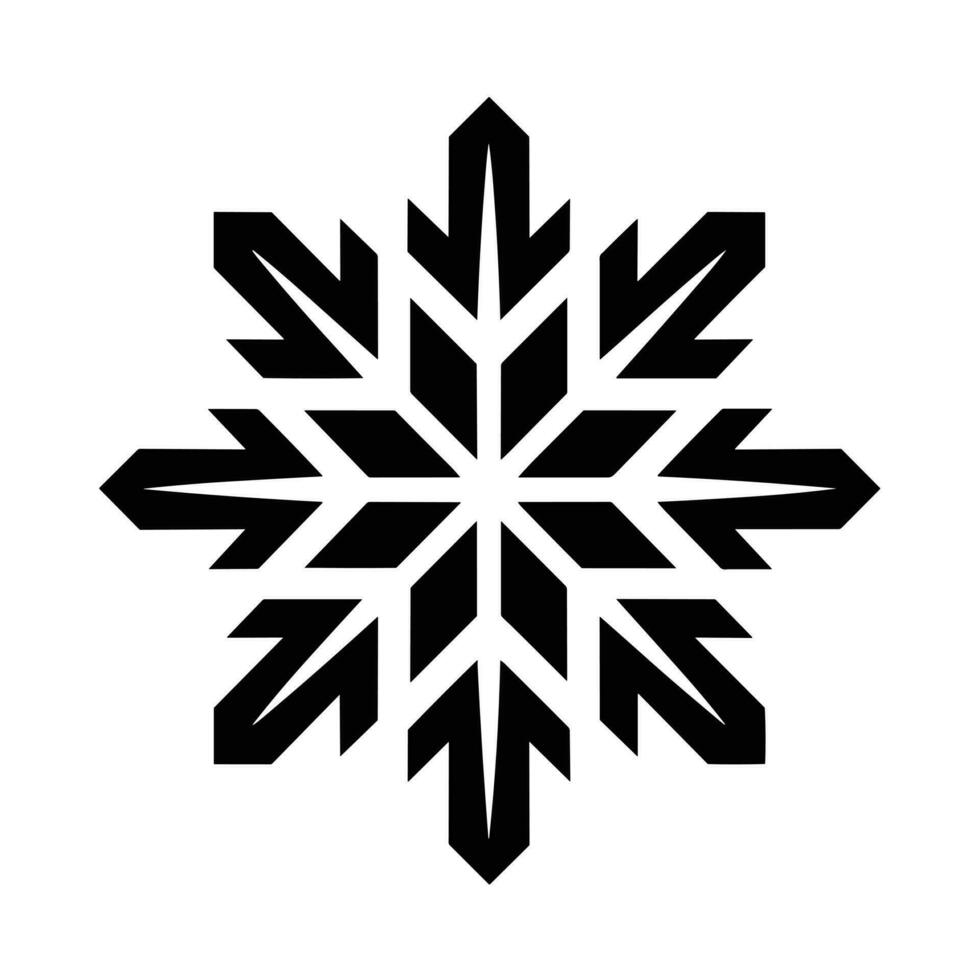 Beautiful Christmas Snowflake vector